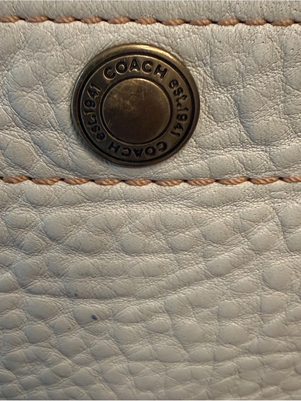 COACH Like NEW Authentic Y2K Vintage Chelsea Hobo Bag Pebbled Leather